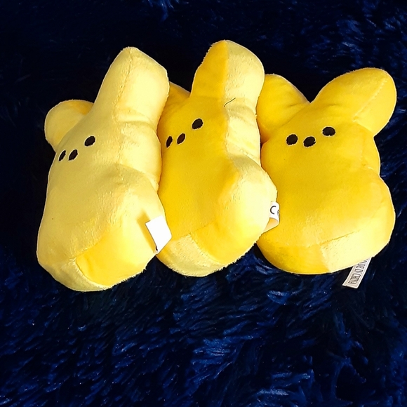Easter Peeps Bunny Plush Set Of 3 For $12 - Picture 2 of 2
